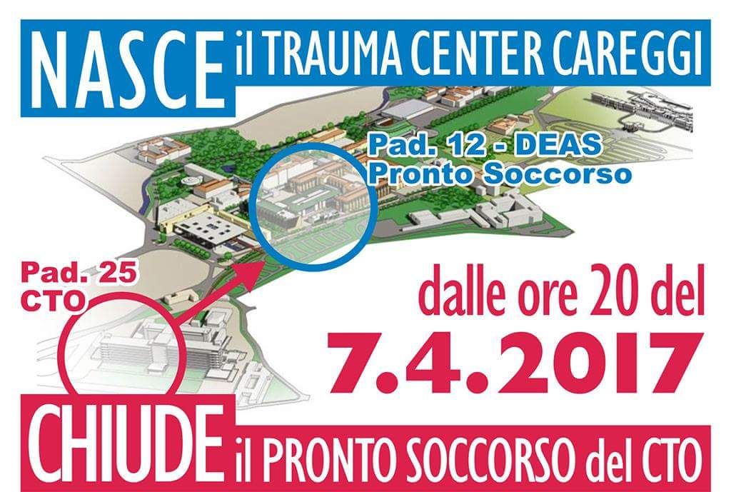 Careggi: Addio CTO, benvenuto Trauma Center
Ufficialmente attivo da domani, venerdì 7 Aprile 2017, ha inaugurato oggi il Trauma Center di Careggi. 


Una struttura che gestirà oltre 130 mila accessi l’anno…
